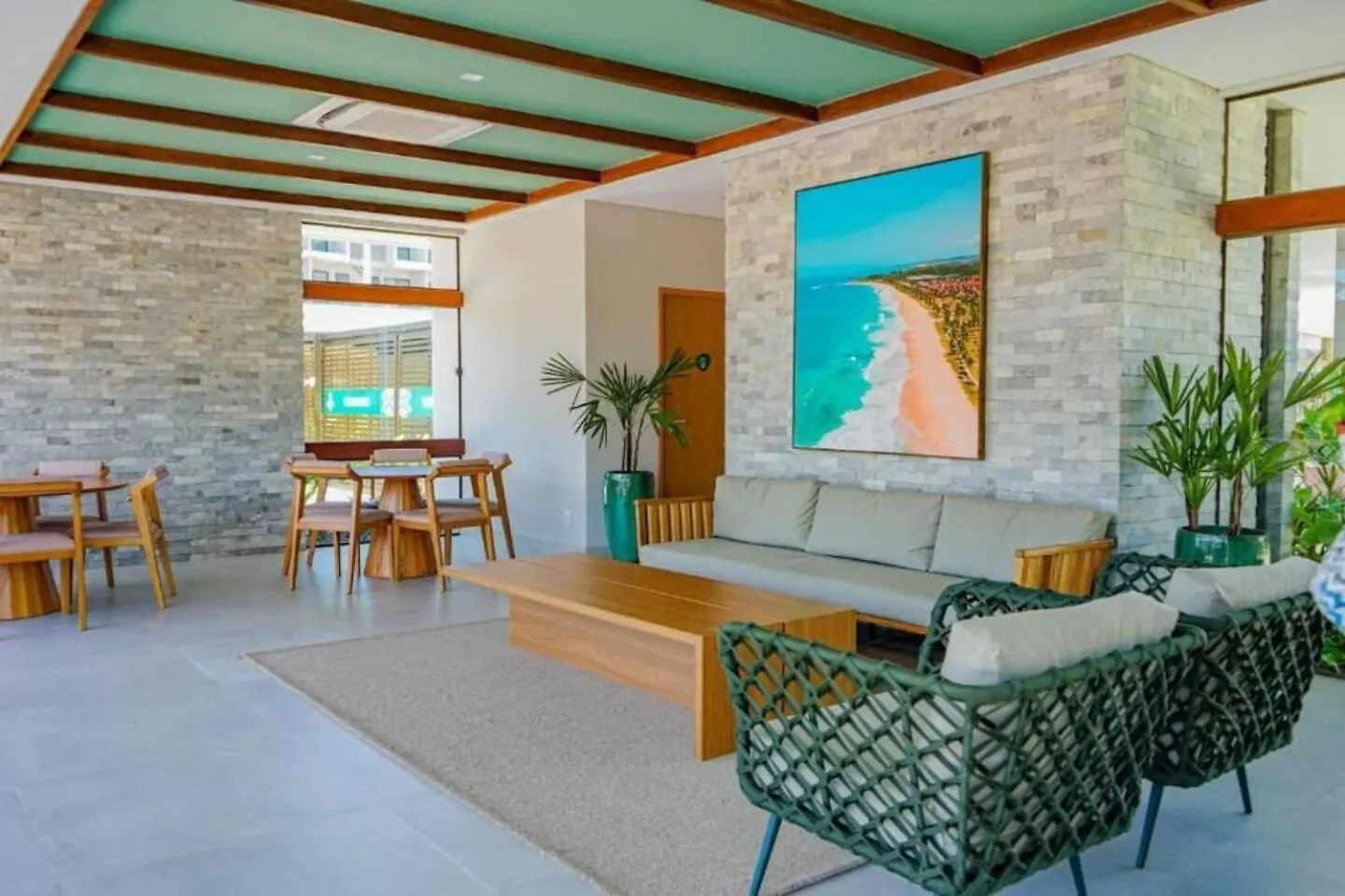 Flat Luxo Oasis Do Mana 350M Da Praia, Polo Aquatico-2Qts, 2Gar Pôrto das Galinhas Apartamento