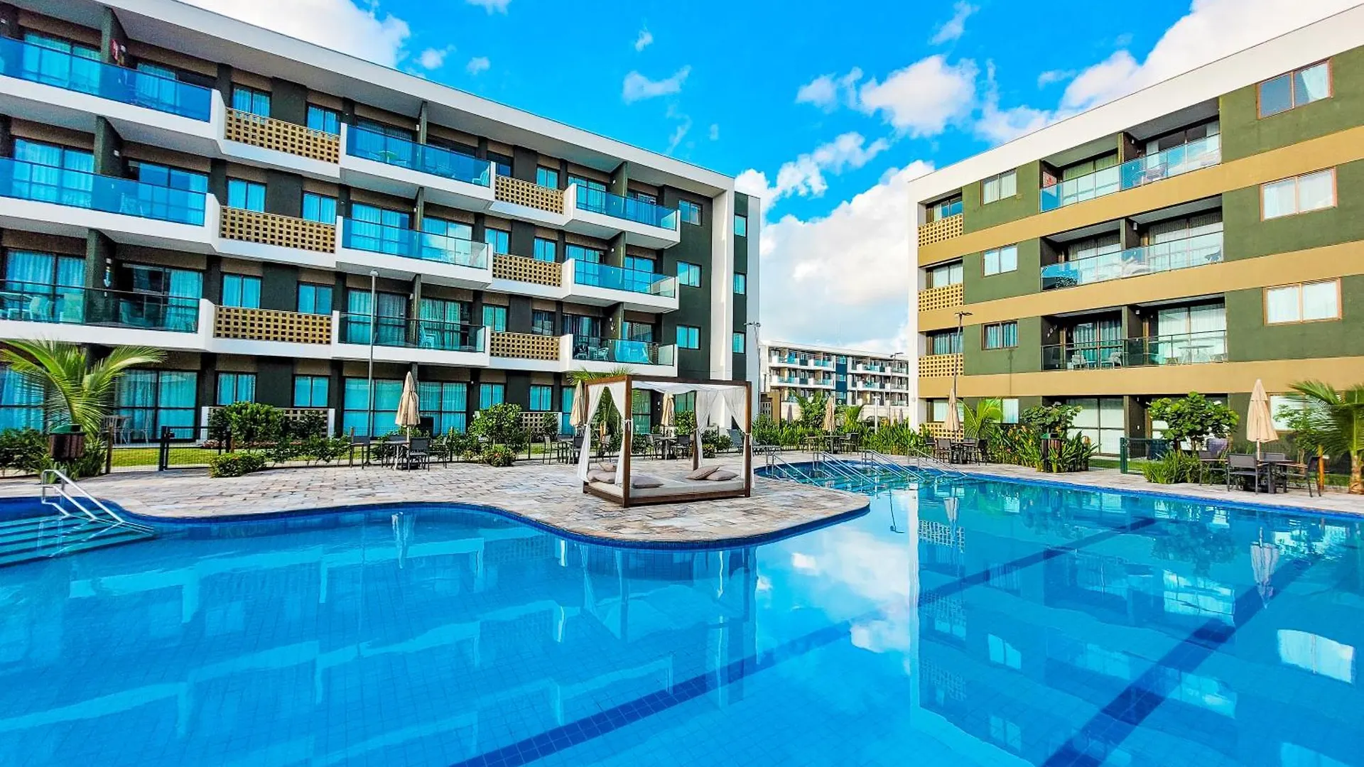 Apartamento Flat Luxo Oasis Do Mana 350M Da Praia, Polo Aquatico-2Qts, 2Gar Pôrto das Galinhas