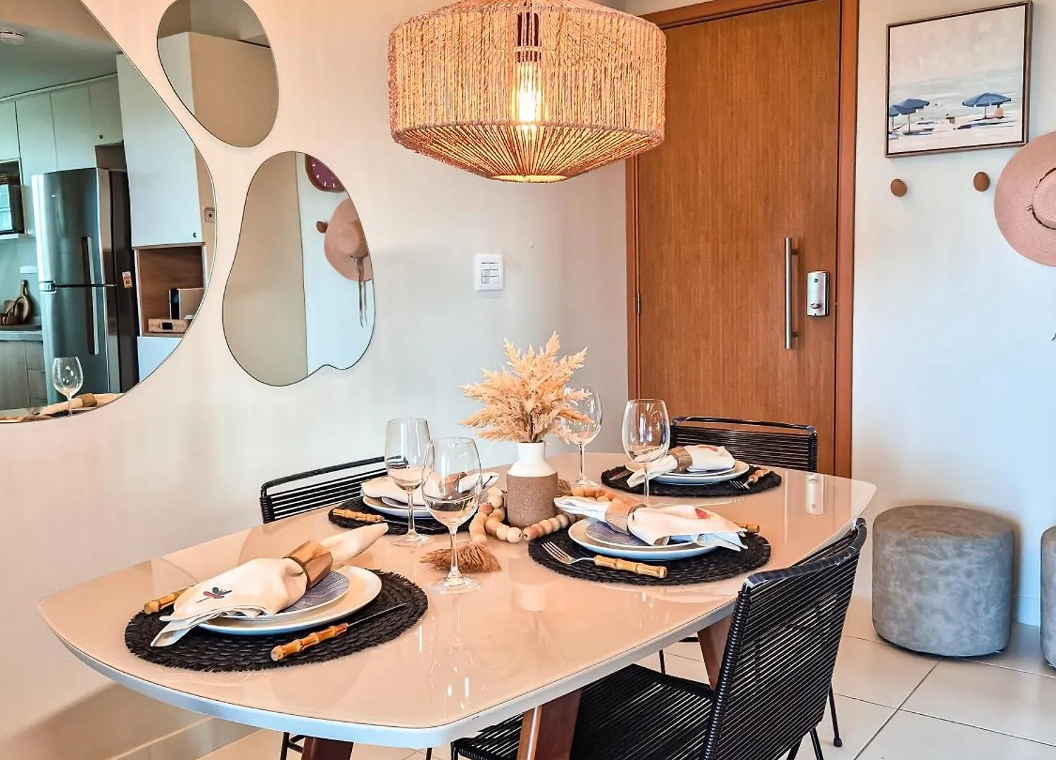 Apartamento Flat Luxo Oasis Do Mana 350M Da Praia, Polo Aquatico-2Qts, 2Gar Pôrto das Galinhas