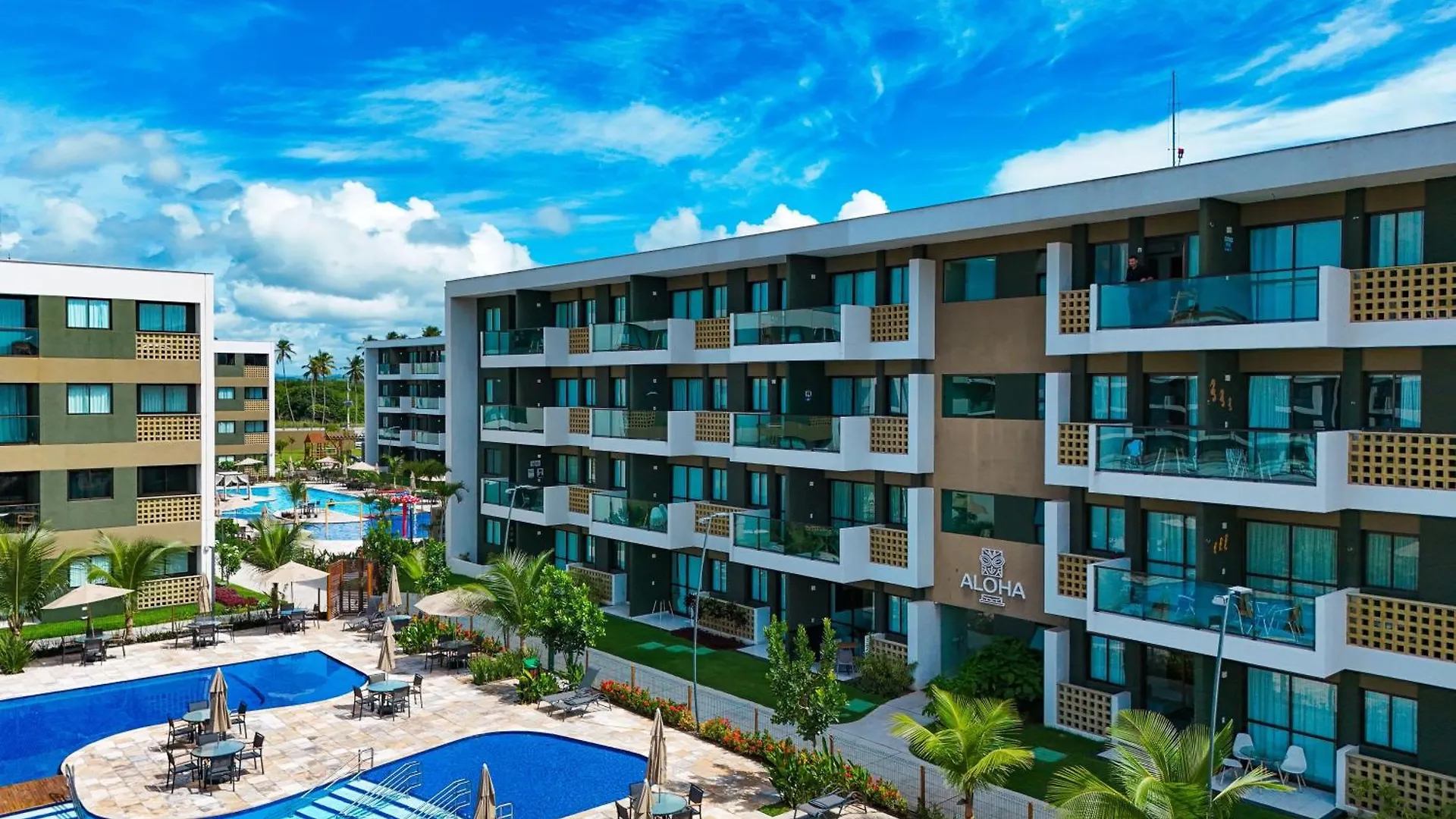 Flat Luxo Oasis Do Mana 350M Da Praia, Polo Aquatico-2Qts, 2Gar Pôrto das Galinhas