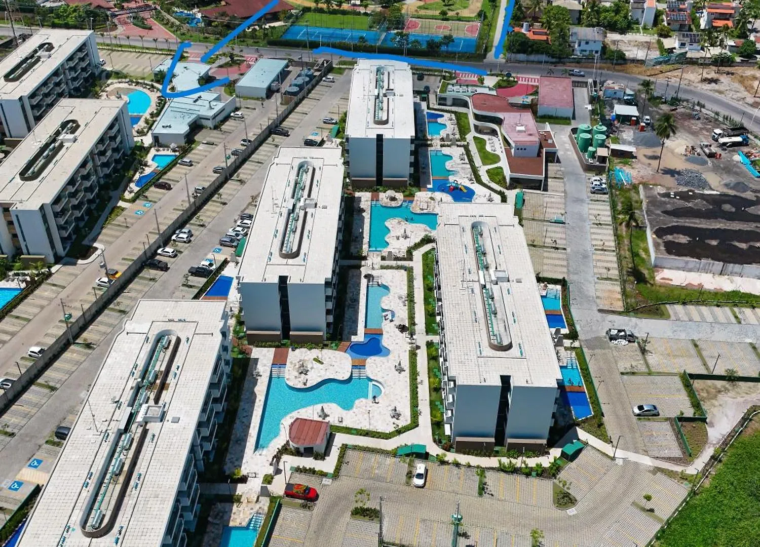 Apartamento Flat Luxo Oasis Do Mana 350M Da Praia, Polo Aquatico-2Qts, 2Gar Pôrto das Galinhas