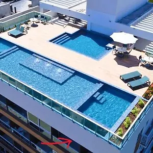 - Cupe - Flat Varanda Com Vista Ao Mar - Rooftop Com Piscina Pôrto das Galinhas